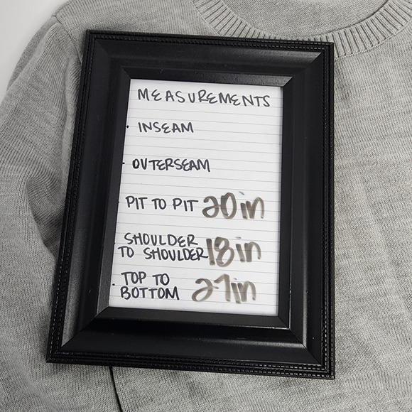 New York & Co Sweater Women's Large Side Snap Grey - Picture 3 of 6